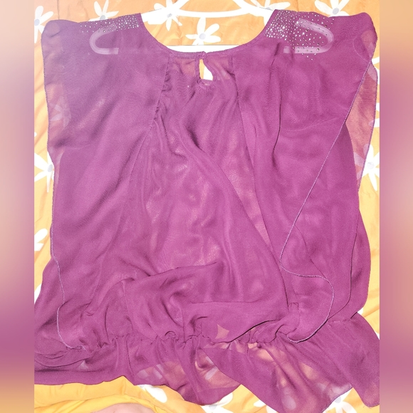 Sheer top for women - Picture 2 of 2